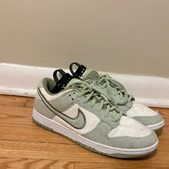 Nike Shoes - Nike Sage Green and Cream Sneakers